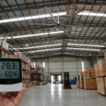 HVLS Fans Reduce Humidity in Warehouse